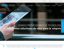 Tablet Screenshot of eitek.net